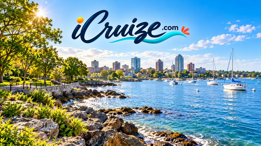 Original iCruize.com travel illustration inspired by New Rochelle, New York